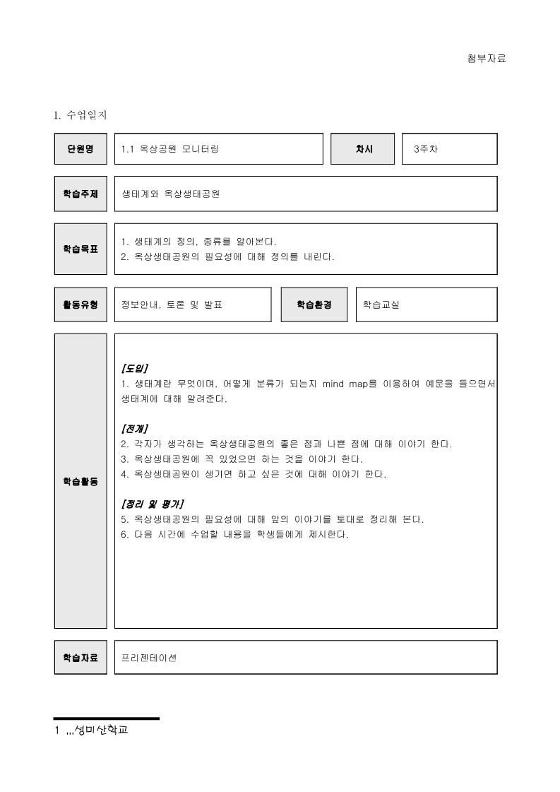 2005년 수업개발 프로젝트 결과보고서(첨부자료)