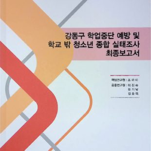 강동구 학업중단 예방 및 학교밖청소년 종합 실태조사 최종보고서